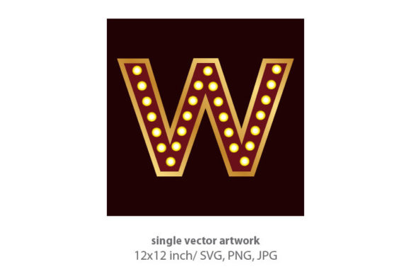 Bright Ideas for Your Brand: Using the Lights Bulbs Inside Decorative Letter W
