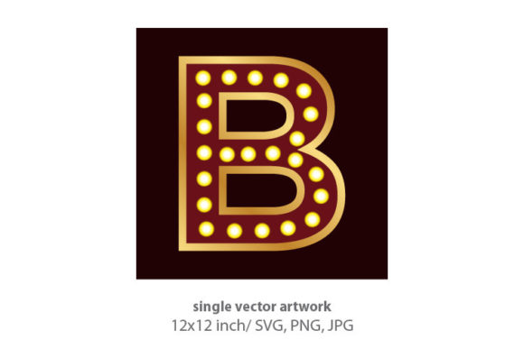 Bright Ideas: Using the Decorative Letter B with Lights