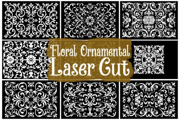 Decorative Floral Pattern Laser Cut: Timeless Elegance
