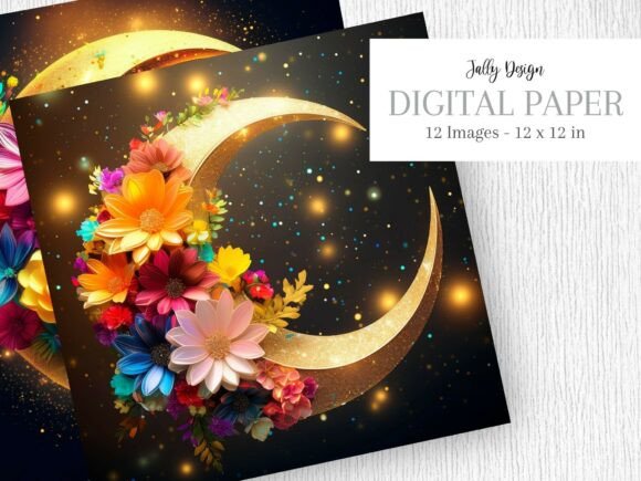 Moonlight with Decorative Flowers: A Premium Font for Elegant Branding
