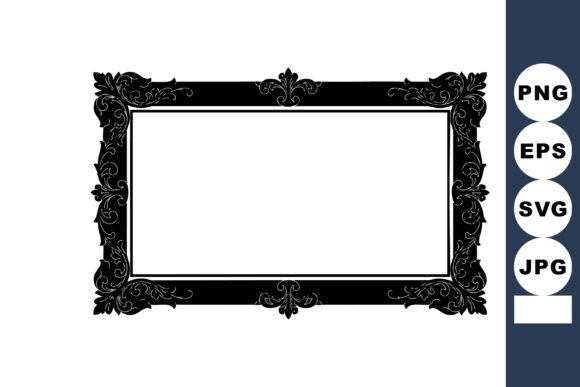 Ornate Vintage Frame Border Decorative D: A Designer's Secret Weapon