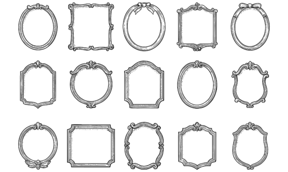 The Enduring Charm of Vintage Decorative Ornate Frames