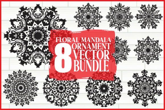 Unleash Creativity with a Decorative Mandala Vector Set